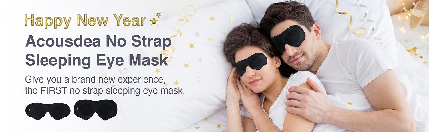 Comfy Eye Mask - Strapless Sleeping Eye Mask