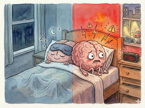 Is Your Bedroom Secretly Telling Your Brain to Wake Up?