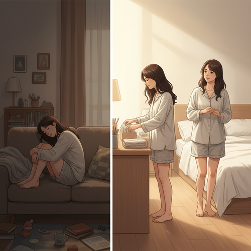 Why You Fall Asleep on the Couch but Lie Awake in Bed